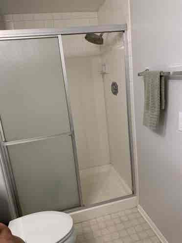 New LVP flooring / bath fixtures