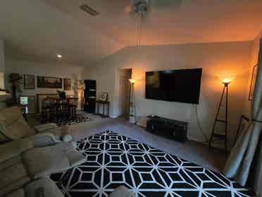 Master bedroom in suntree condo