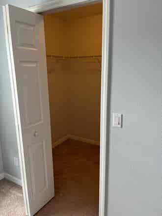 Room with semi-private bath.