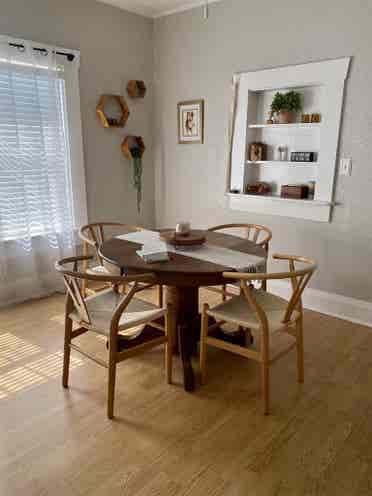 Furnished private bed & bath