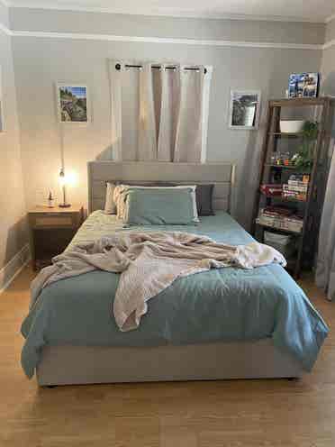 Furnished private bed & bath