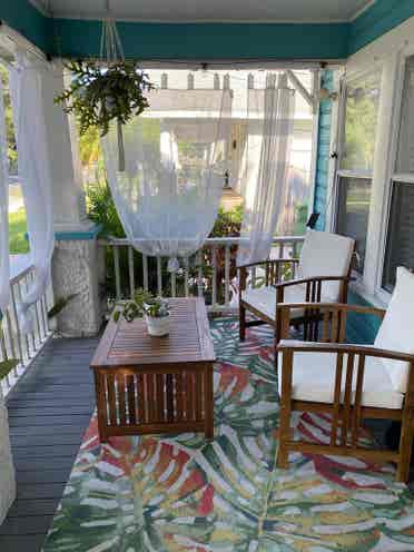 Furnished private bed & bath