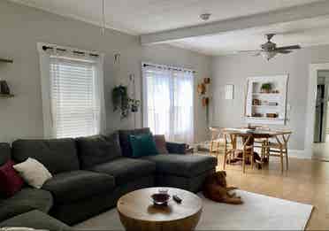 Furnished private bed & bath