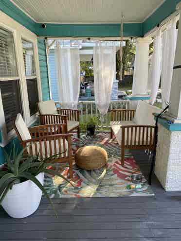 Furnished private bed & bath