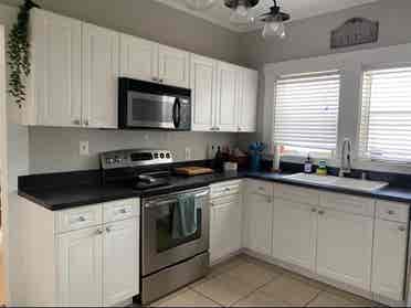 Furnished private bed & bath
