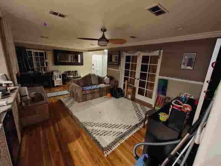 BIG private bath, garage parking
