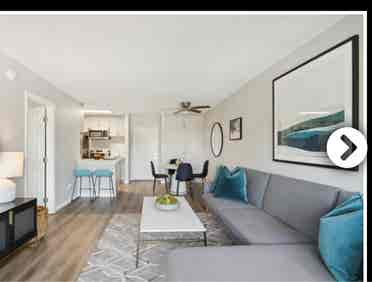Large living room available