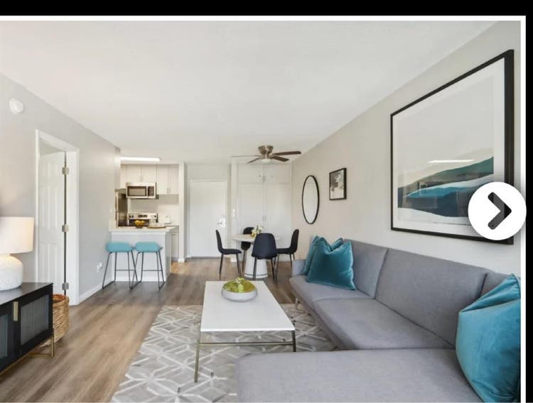 Large living room available