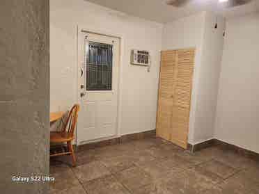 Efficiency room for rent.