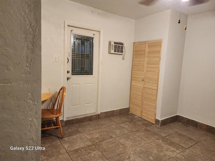 Efficiency room for rent.