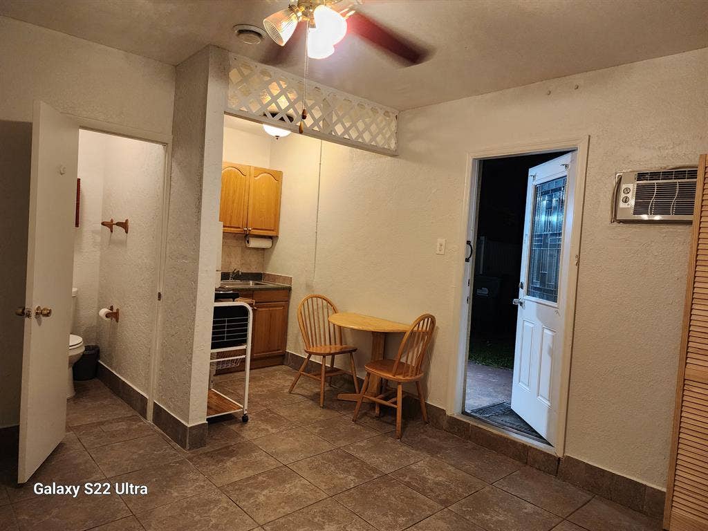 Efficiency room for rent.