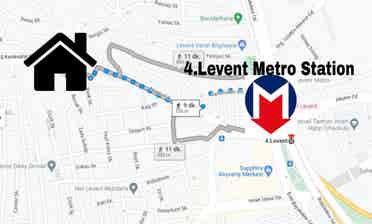 4.Levent Private Room Residence
