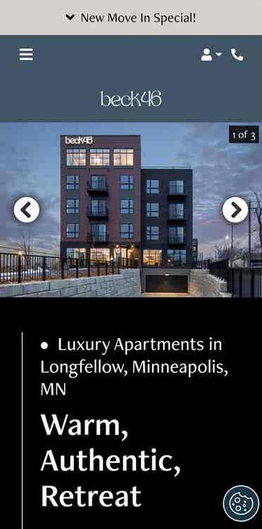 2-bedroom apt in Minnehaha