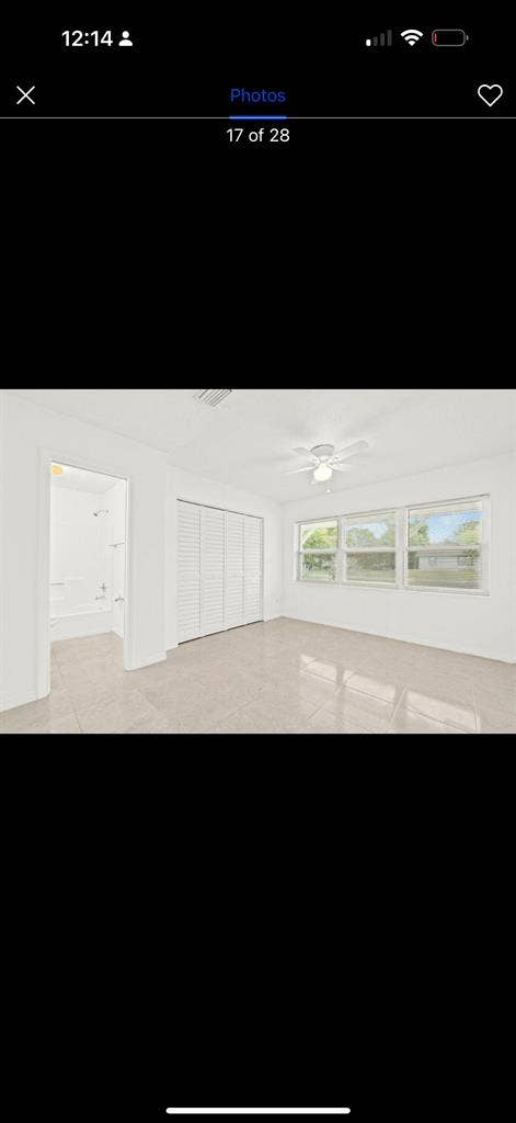 Private room with bathroom
