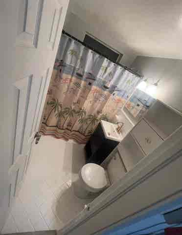 Private furnished room w/bathroom