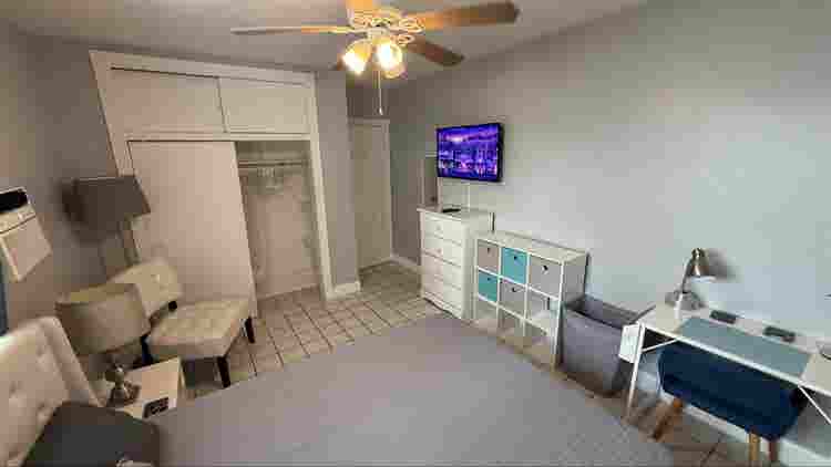 Private furnished room w/bathroom