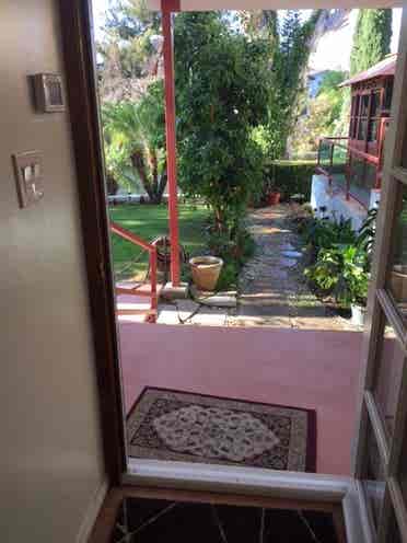 Room with private entrance
