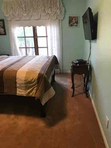 Room with private entrance