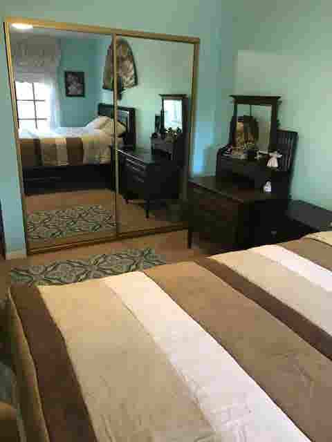 Room with private entrance