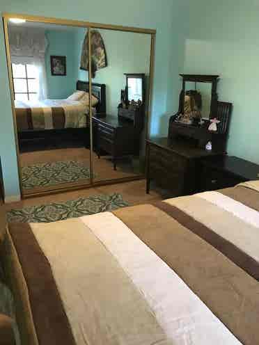 Room with private entrance