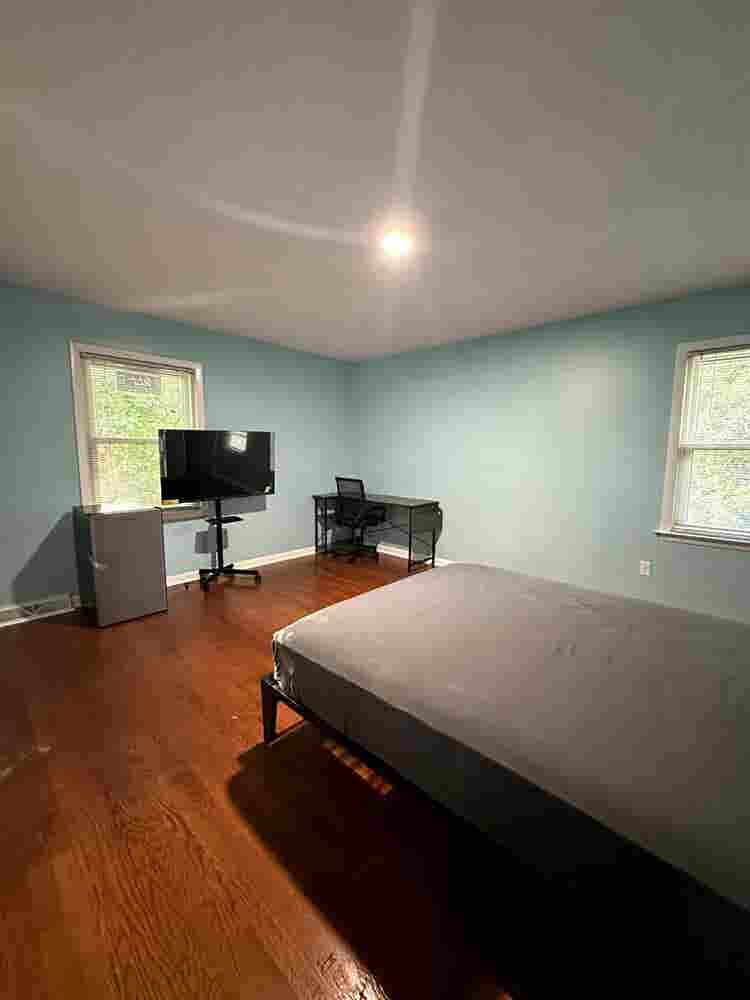 Furnished master bedroom
