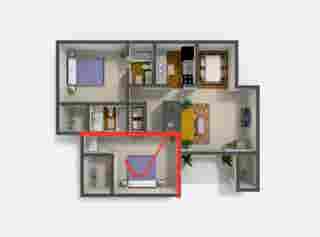 Large Master bedroom in Tampa