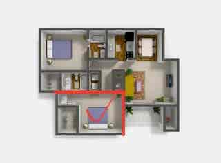 Large Master bedroom in Tampa