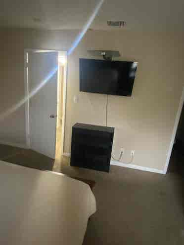 Large Master bedroom with bathroom