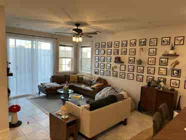 Room for rent in new community.
