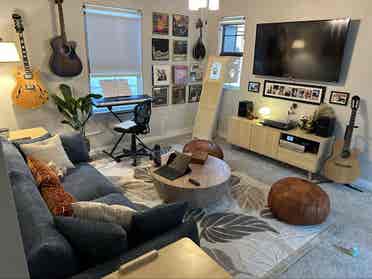 Room for rent in new community.