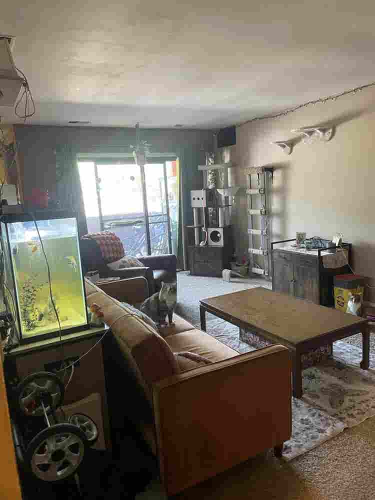 1 bed with full bath