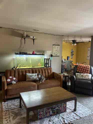 1 bed with full bath