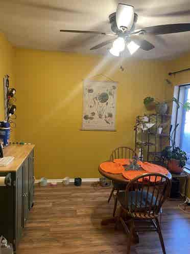 1 bed with full bath