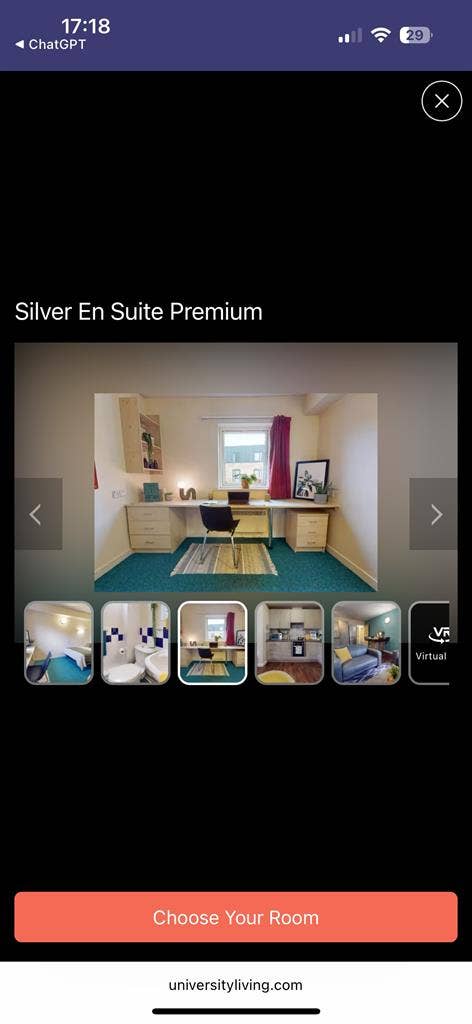 Student Ensuite at Aspley House