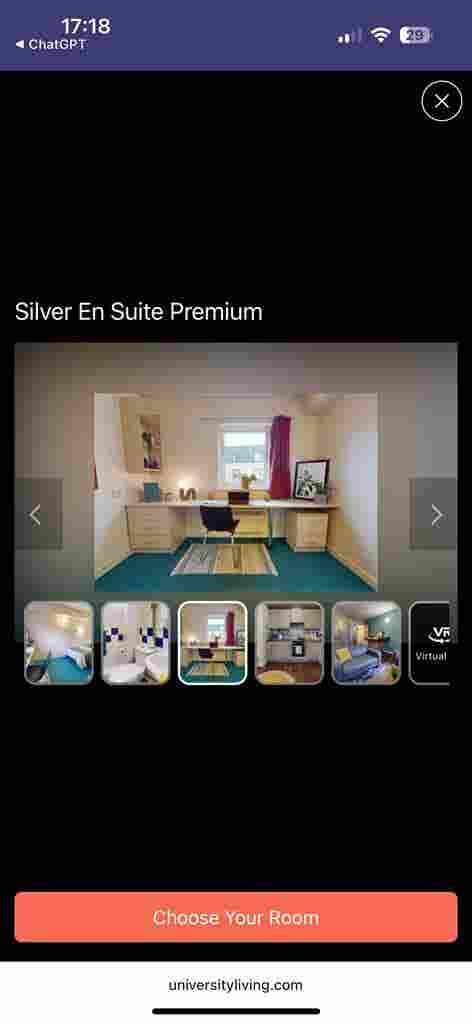 Student Ensuite at Aspley House