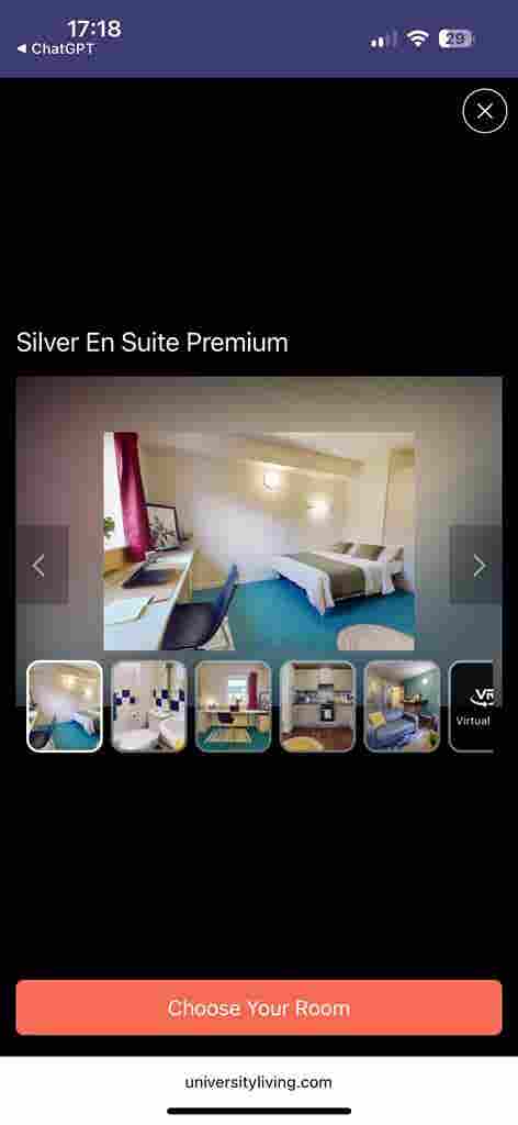Student Ensuite at Aspley House
