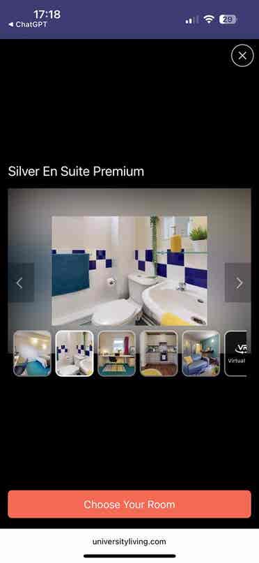 Student Ensuite at Aspley House
