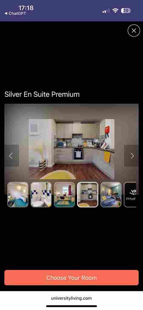 Student Ensuite at Aspley House