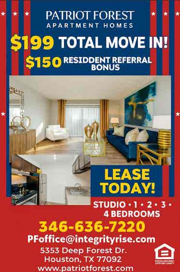 $ MOVE-IN SPECIAL