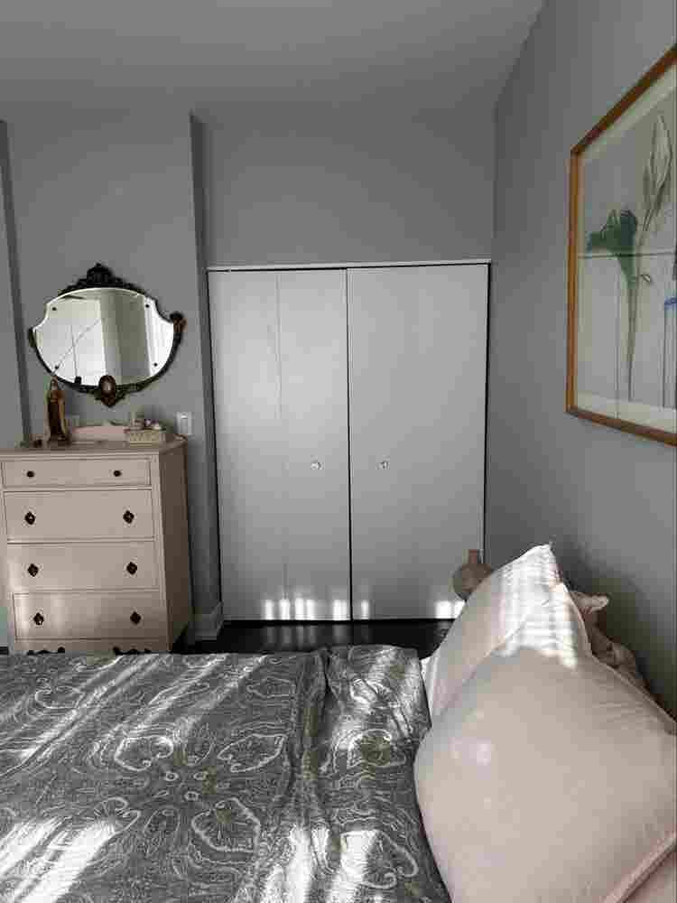 Private bedroom and bathroom