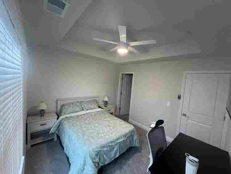 Furnished Bedroom w/private bath