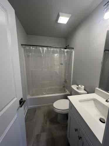 Furnished Bedroom w/private bath