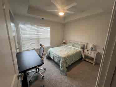 Furnished Bedroom w/private bath