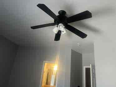Furnished room bathroom, balconyy