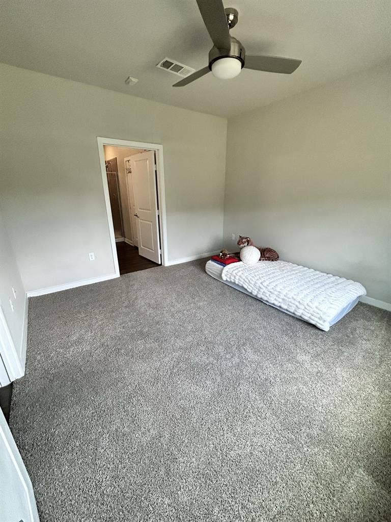 1BR private bath and closet in 3BR