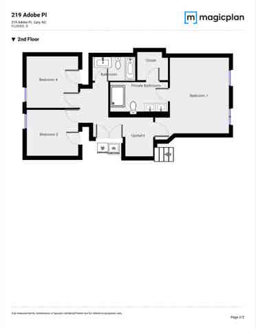 4 BR in Cary