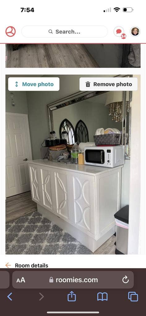 Room and den  for rent