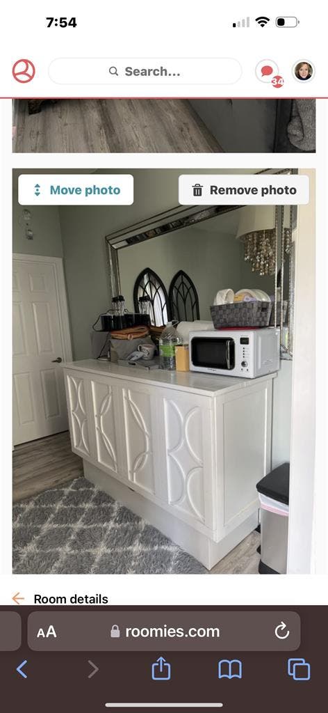 Room and den  for rent