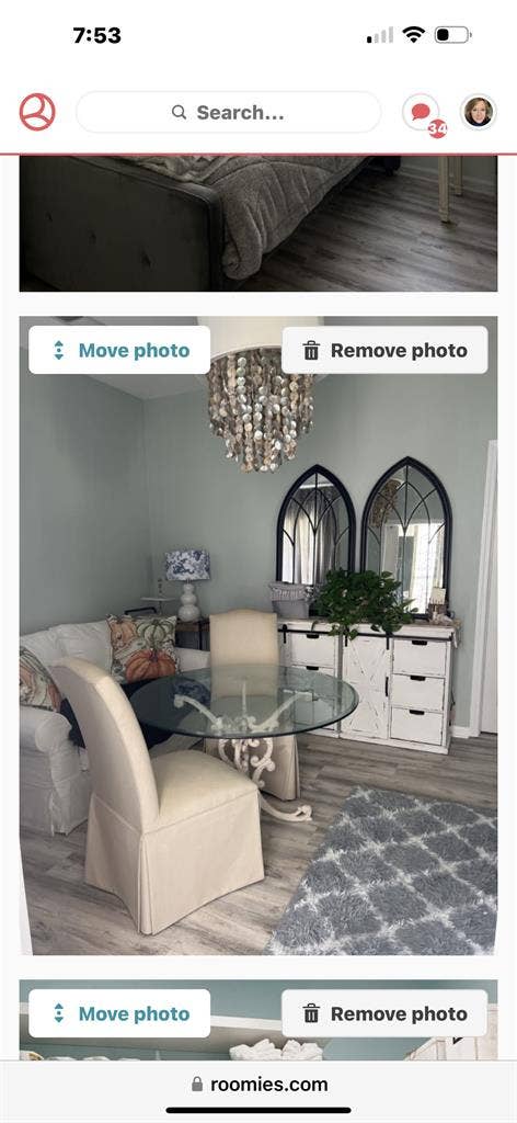 Room and den  for rent