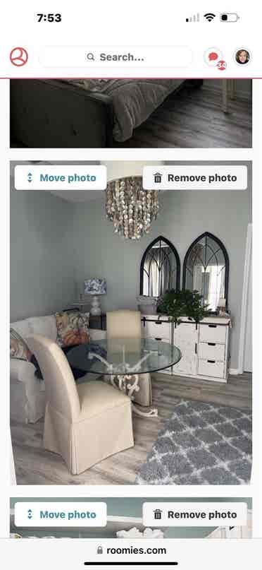 Room and den  for rent